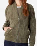 The Rookie S08 Nyla Harper Green Jacket