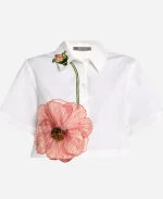 The Today Show Jenna Bush Hager Floral Shirt - White