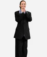 The Tonight Show 2026 Emily Blunt Pinstripe Suit