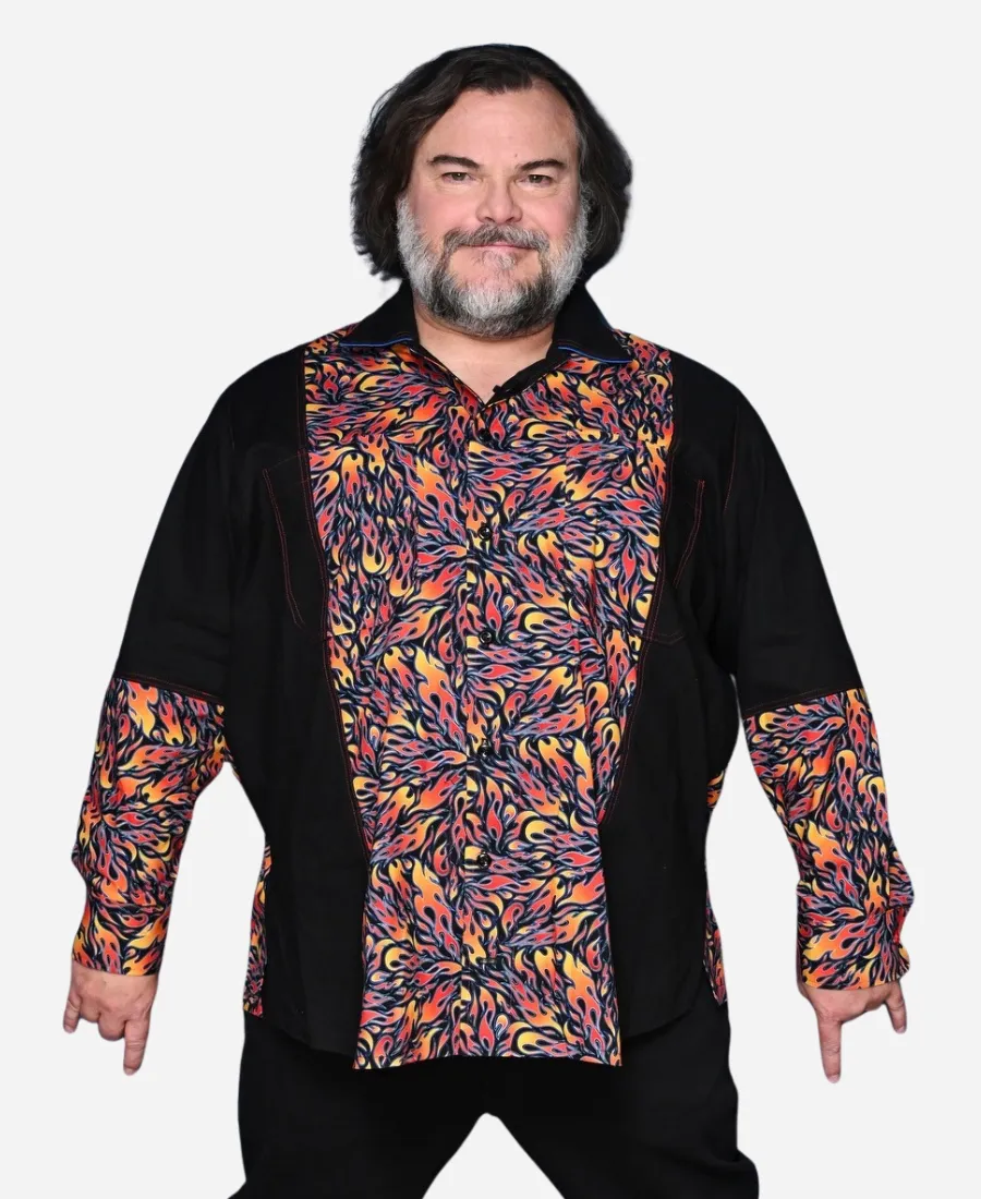 The Tonight Show Starring Jimmy Fallon Jack Black Shirt The Tonight Show Starring Jimmy Fallon Jack Black Shirt