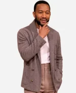 The View John Legend Shawl Collar Cardigan