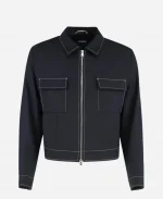 The Voice S29 Tv Show Lucas West Flap Pocket Black Jacket_converted