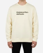 Thisisneverthat x Starbucks Brew SS26 Crewneck Sweatshirt