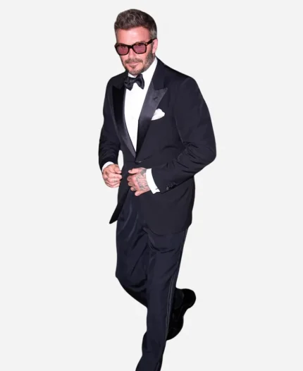 Time 100 Gala 2026 David Beckham Black Suit