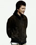 Timothée Chalamet 2026 CinemaCon Brown Bomber Jacket