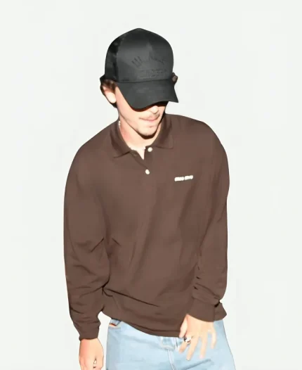 Timothee Chalamet 2026 Coachella Miu Miu Cotton Shirt