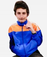 Timothee Chalamet Knicks vs Hawks Game 2 Track Jacket