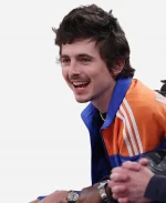 Timothee Chalamet NBA 2026 Knicks vs Hawks Adidas Track Jacket For Sale