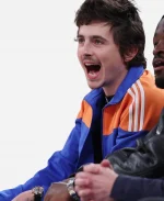 Timothee Chalamet NBA 2026 NY Knicks vs Atlanta Hawks Game 2 Track Jacket