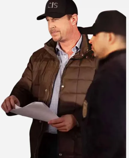 Timothy McGee NCIS S23 Quilted Jacket
