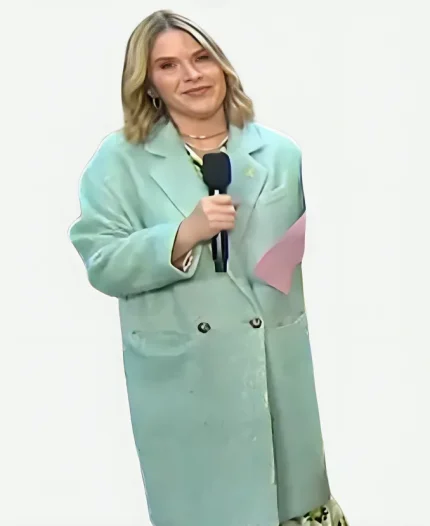 Today Show 2026 Jenna Bush Hager Mint Green Coat