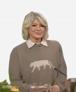 Today Show 2026 Martha Stewart Tiger Cashmere Sweater