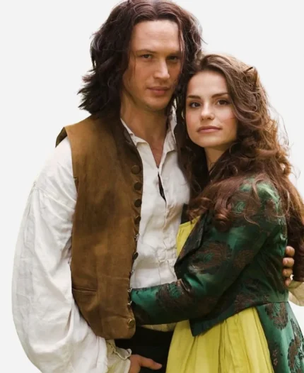 Tom Hardy Wuthering Heights Suede Vest