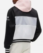 Tommy Hilfiger x Cadillac 2026 Formula 1 Miami Black And White Varsity Jacket