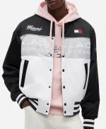 Tommy Hilfiger x Cadillac F1 Team Miami Varsity Jacket