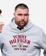 Travis Kelce NYC Grey Hoodie