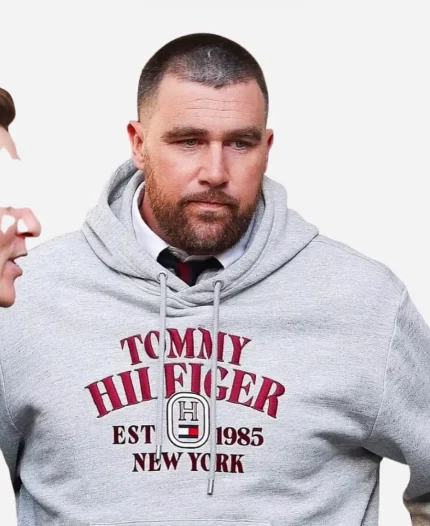 Travis Kelce NYC Grey Hoodie