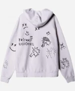 Tv Show 2026 The Voice S27 Adam Levine White Printed Hoodie