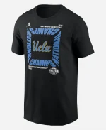 UCLA Bruins Nike Jordan 2026 NCAA Women’s Basketball National Champions Black T-Shirt