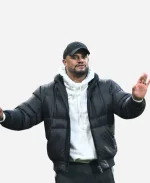 UEFA Champions League Signal Iduna Park Vincent Kompany Puffer Jacket In Black