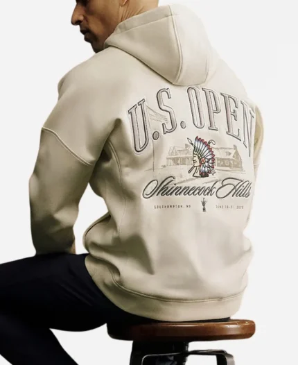 UNRL 126th US Open 2026 White Tri-Blend Hoodie