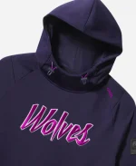 UNRL x Timberwolves 2026 Crossover Purple Hoodie