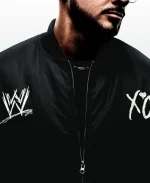Unisex 2026 WWE x XO Black Bomber Jacket