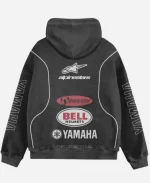Unisex Alpinestars Yamaha Racing Black Pullover Hoodie