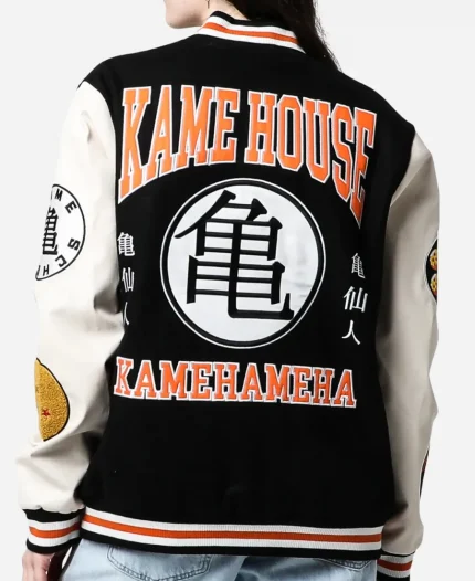 Unisex Anime Kame House Letterman Varsity Jacket