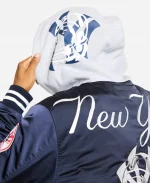 Unisex Billionaire Boys Club x New York Yankees Stadium Satin Jacket