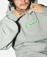 Unisex ICHPIG 2026 Aus Strike Cordless Grey Pullover Hoodie