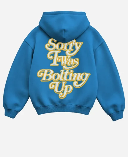 Unisex Seen x Chargers Sorry I Was Bolting Up Blue Pullover Hoodie
