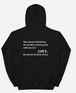 Unisex You Are Enough Black Pullover Hoodie