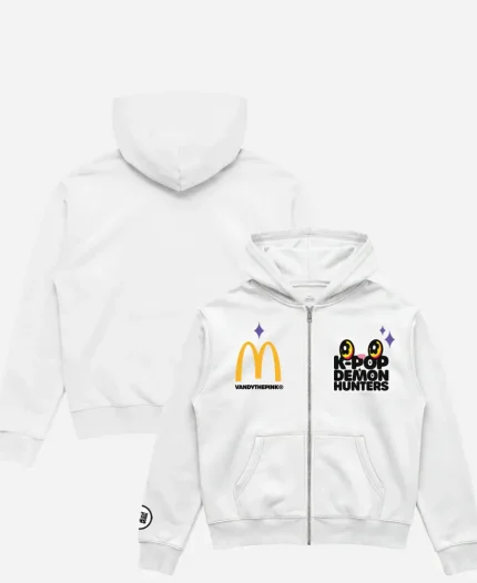 Vandy The Pink x KPop Demon Hunters Full Zip Hoodie
