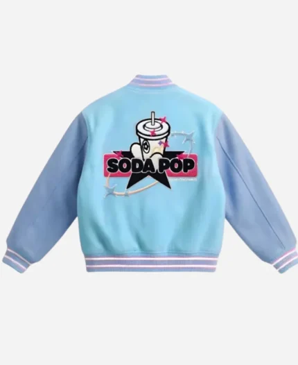 Vandy The Pink x Netflix’s KPop Demon Hunters x Saja Boys McDonald’s Blue Varsity Jacket