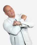Vin Diesel xXx Premiere Leather Jacket in White