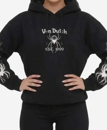 Von Dutch Spider Crest Hoodie