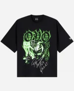 WWE 2026 Rey Mysterio Graphic Black T-Shirt