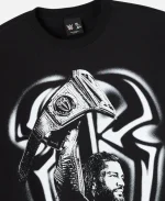 WWE 2026 Roman Reigns Black T-Shirt