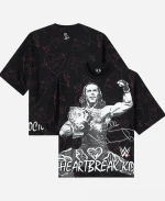 WWE 2026 Shawn Michaels Graphic Black T-Shirt