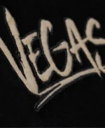 WWE 2026 WrestleMania 42 Las Vegas Mitchell & Ness Black Letterman Varsity Jacket