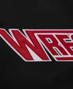 WWE 2026 WrestleMania Las Vegas 42 Satin Jacket In Black