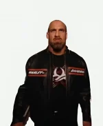 WWE Bill Goldberg Harley Davidson Black Leather Jacket