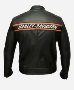 WWE Bill Goldberg Harley Davidson Leather Jacket In Black