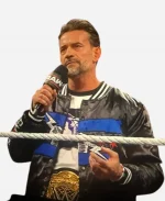 WWE CM Punk Coaches Black Bomber Jacket