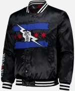 WWE CM Punk Coaches Chicago Made Black Jacket