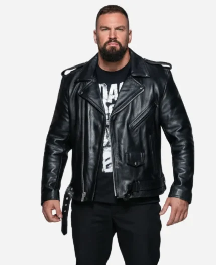 WWE RAW 2026 Bron Breakker Leather Jacket