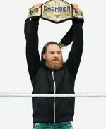 WWE SmackDown Championship 2026 Sami Zayn WrestleMania 42 Track Jacket In Black