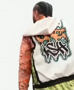 WWE WrestleMania 42 Jey Uso 2026 White Hooded Vest