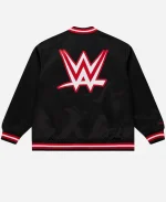 WWE WrestleMania Las Vegas 42 Mitchell & Ness Black Satin Jacket